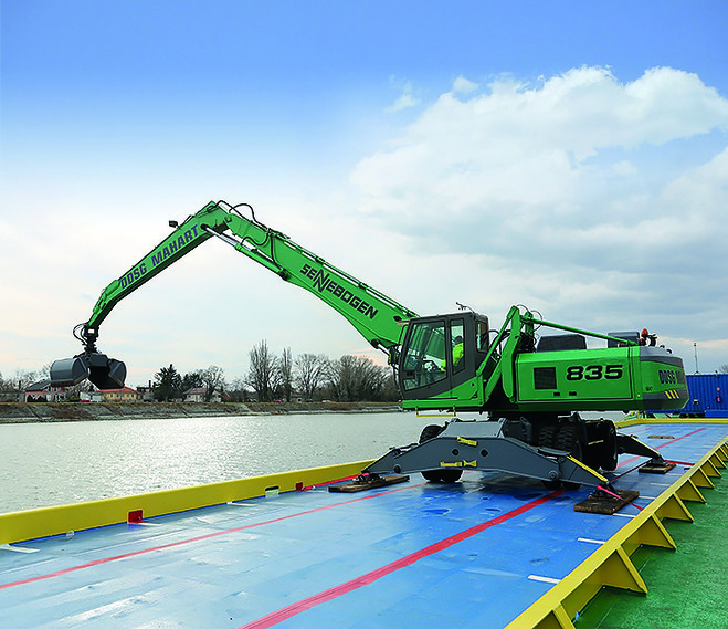 self-contained pontoon